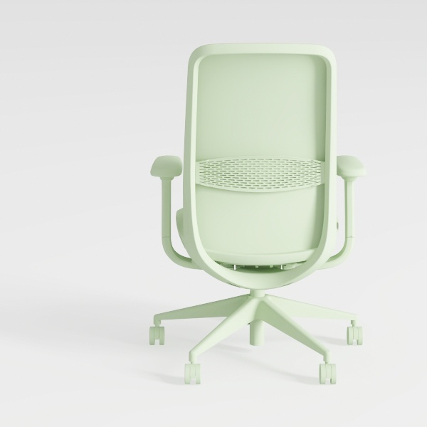 GLACER Kids Desk Chair, Armless Study Chair with