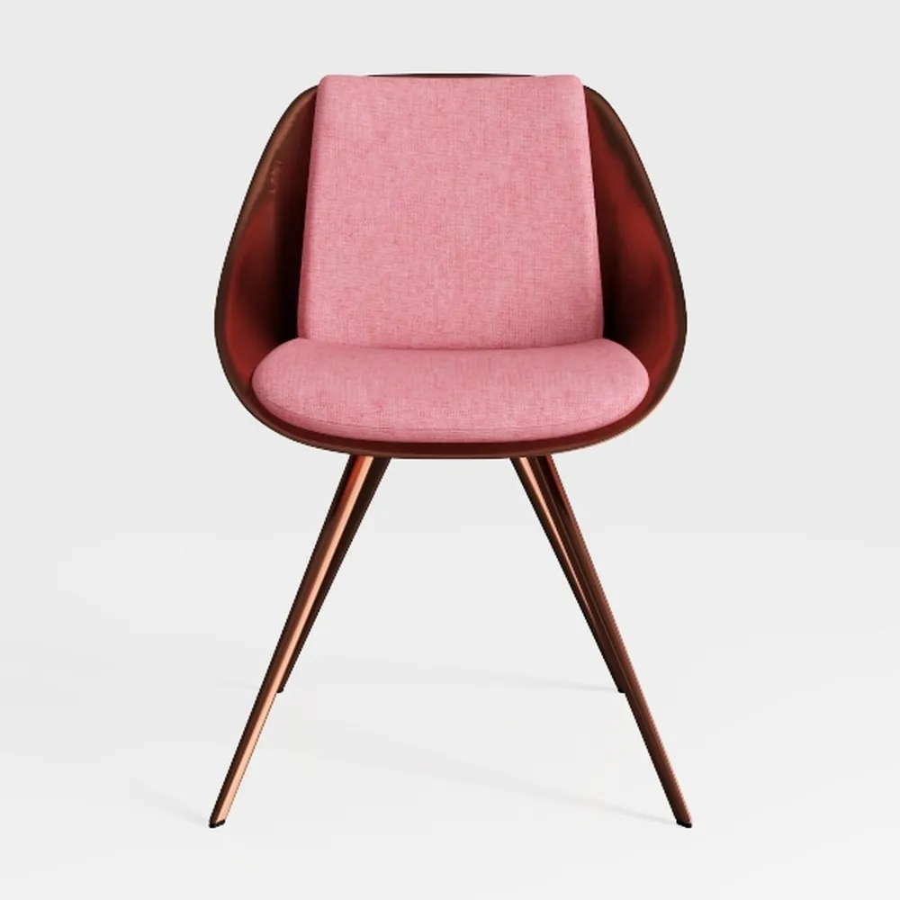 Armen Living Panda Mid-Century Dining Chair