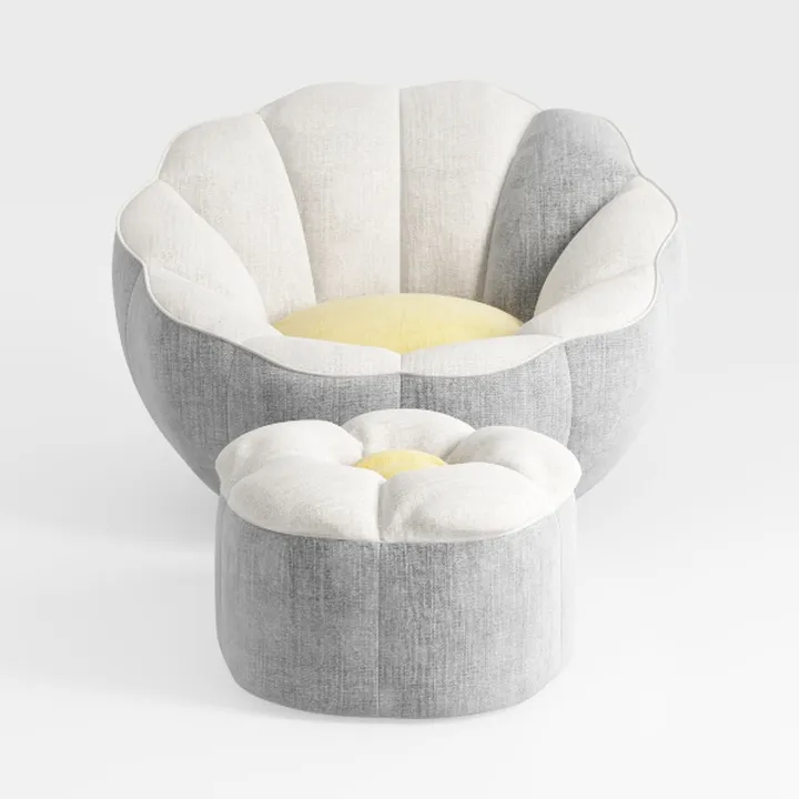 Swivel Accent Barrel Chair - Cute Comfy Small