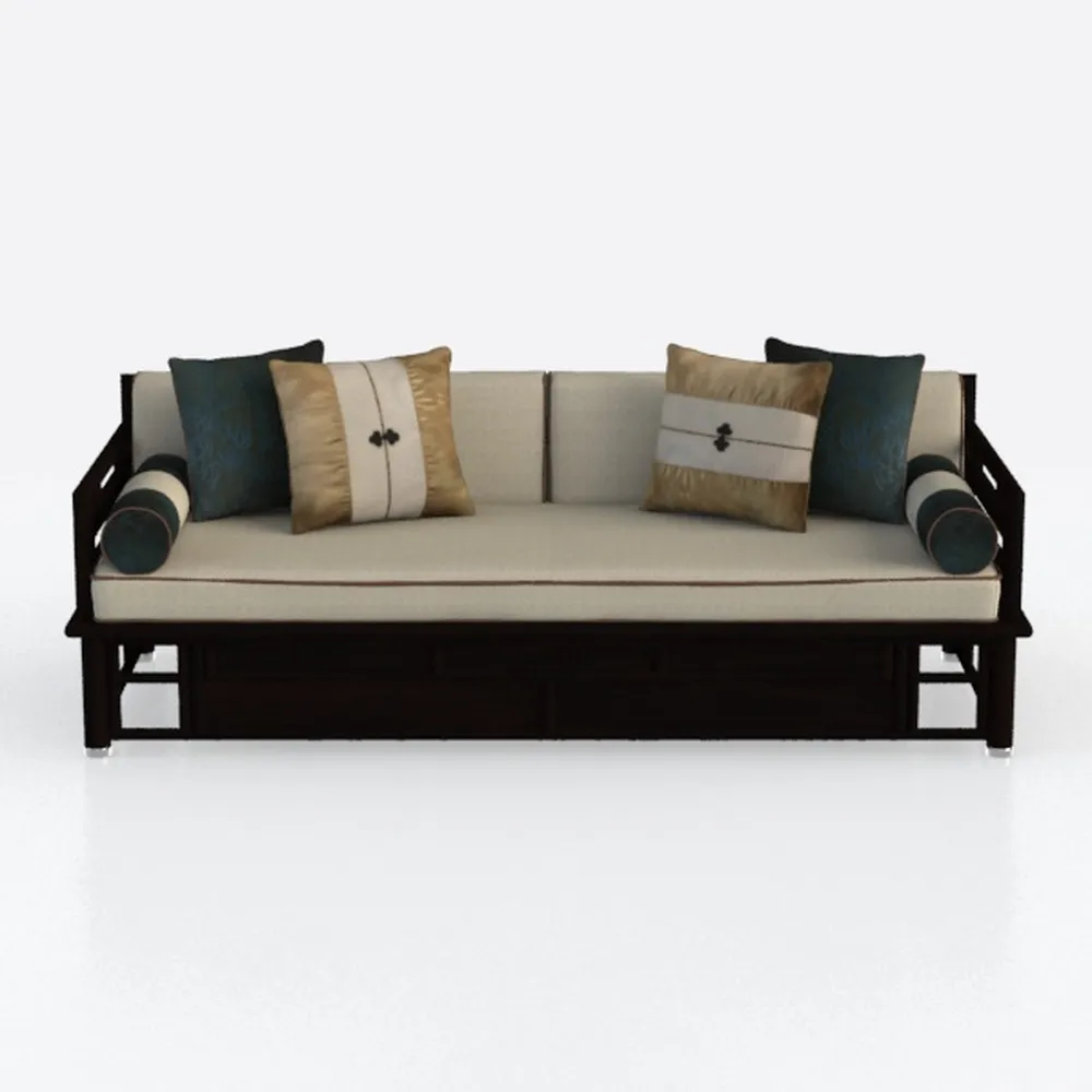 ChinaFurnitureOnline Elmwood Chinese Day Bed, Ming