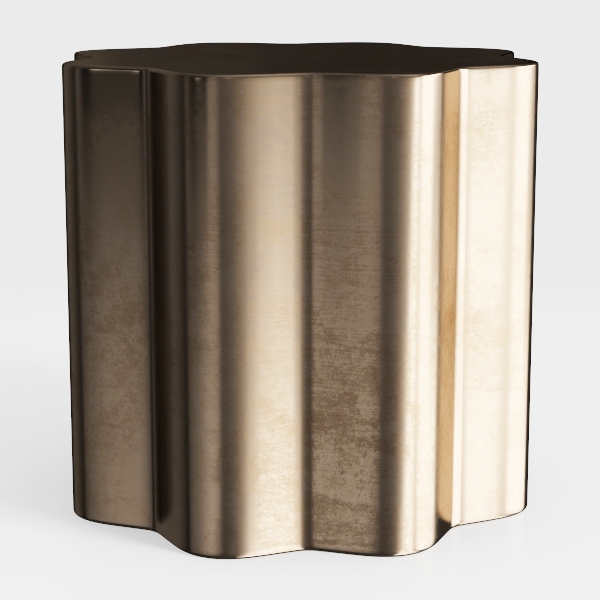 side table-Luxe Brass