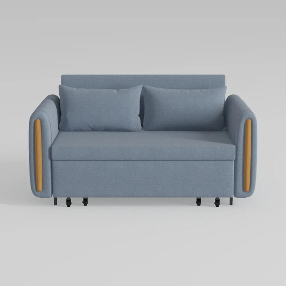 SKM 2-Seater Sofa Dark Grey 140 cm Velvet