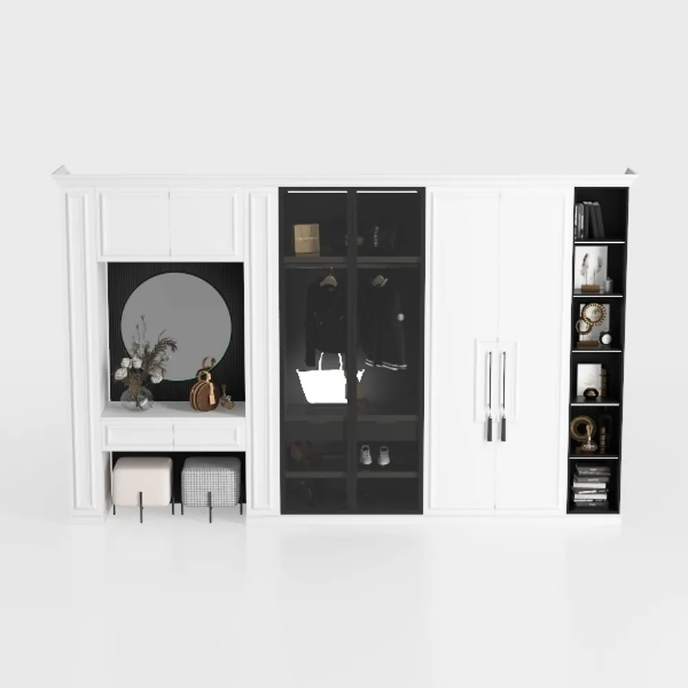 SOFTSEA Laundry Cabinet with 2 Removable Liner