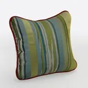 Waterproof Outdoor Throw Pillow Cover, 2 Pack Right 45 Degree View