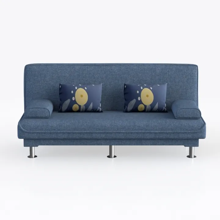 ALISH 49" Small Loveseat Sofa Settee Curved Sofa C