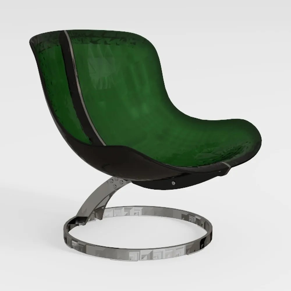 Lunarable Exotic Office Chair Slipcover, Tropical