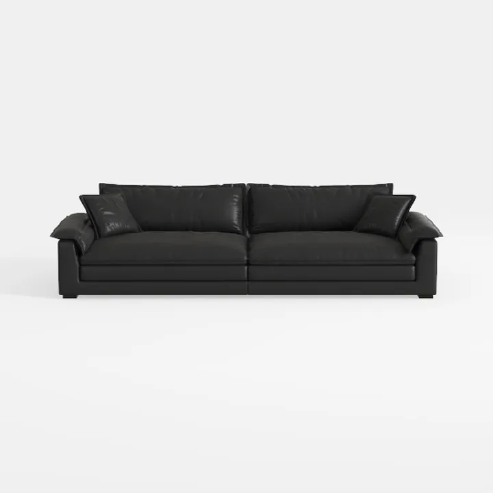 Valencia Nathan Napa Leather Sofa - Three Seats - 