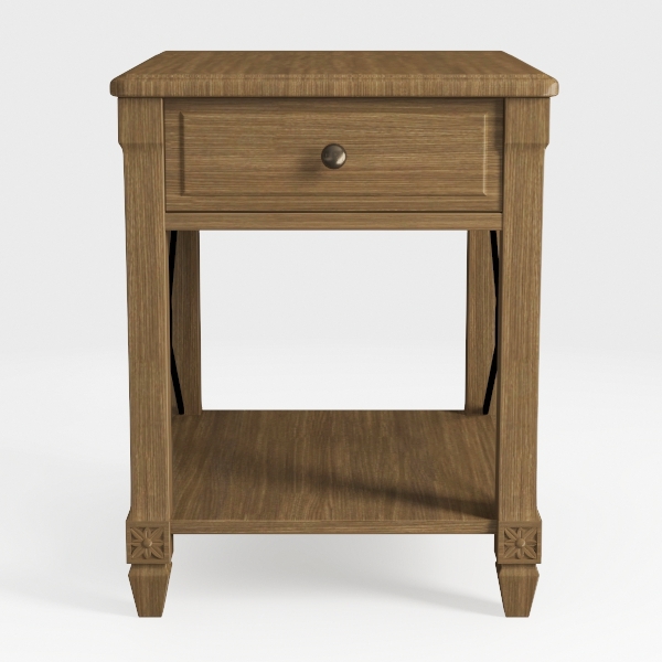 Grain Wood Furniture Greenport End Table - Brushed