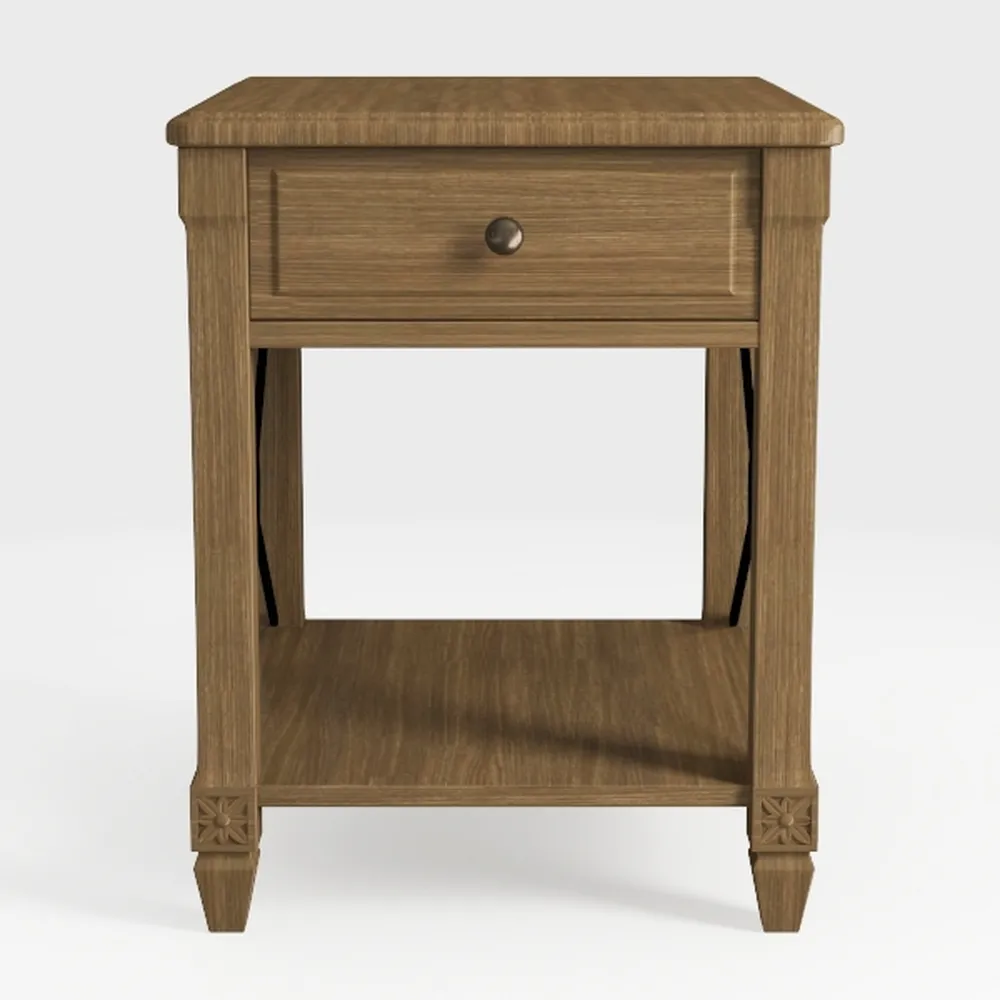 Grain Wood Furniture Greenport End Table - Brushed