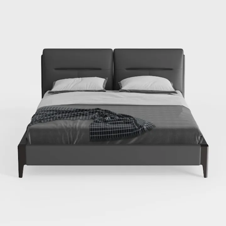 Baxton Studio Etienne Modern Slate Gray Velvet Que