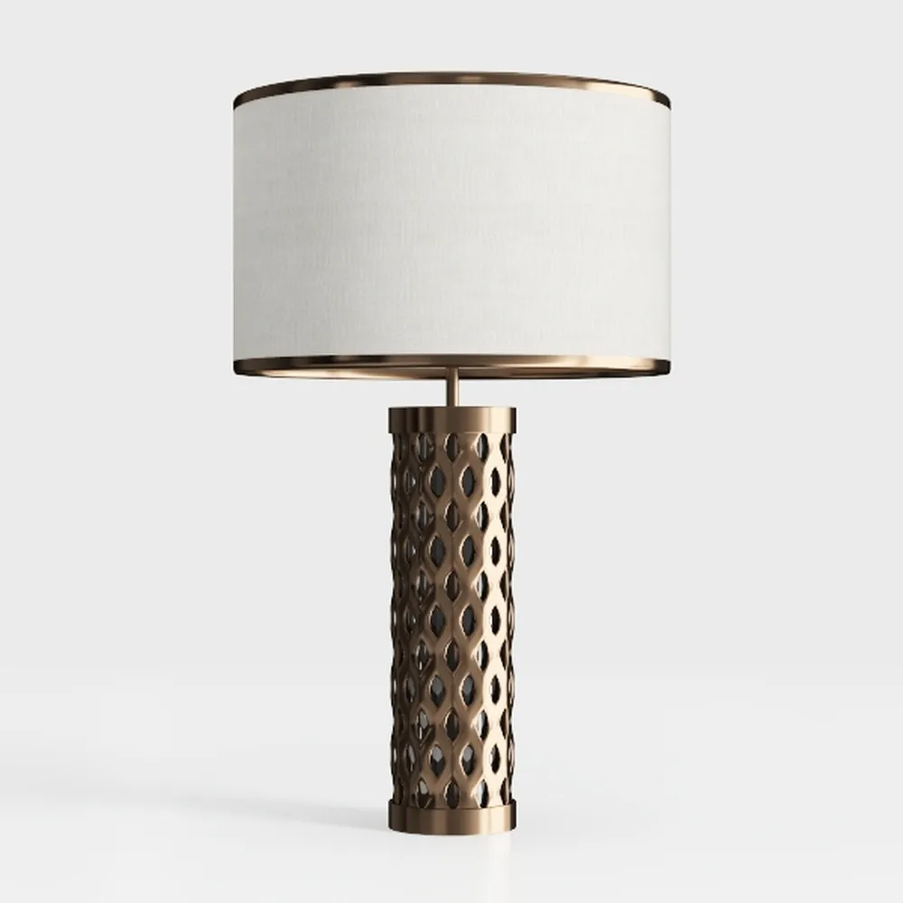 PORTRES 24.75" Modern Ceramic Table Lamp for