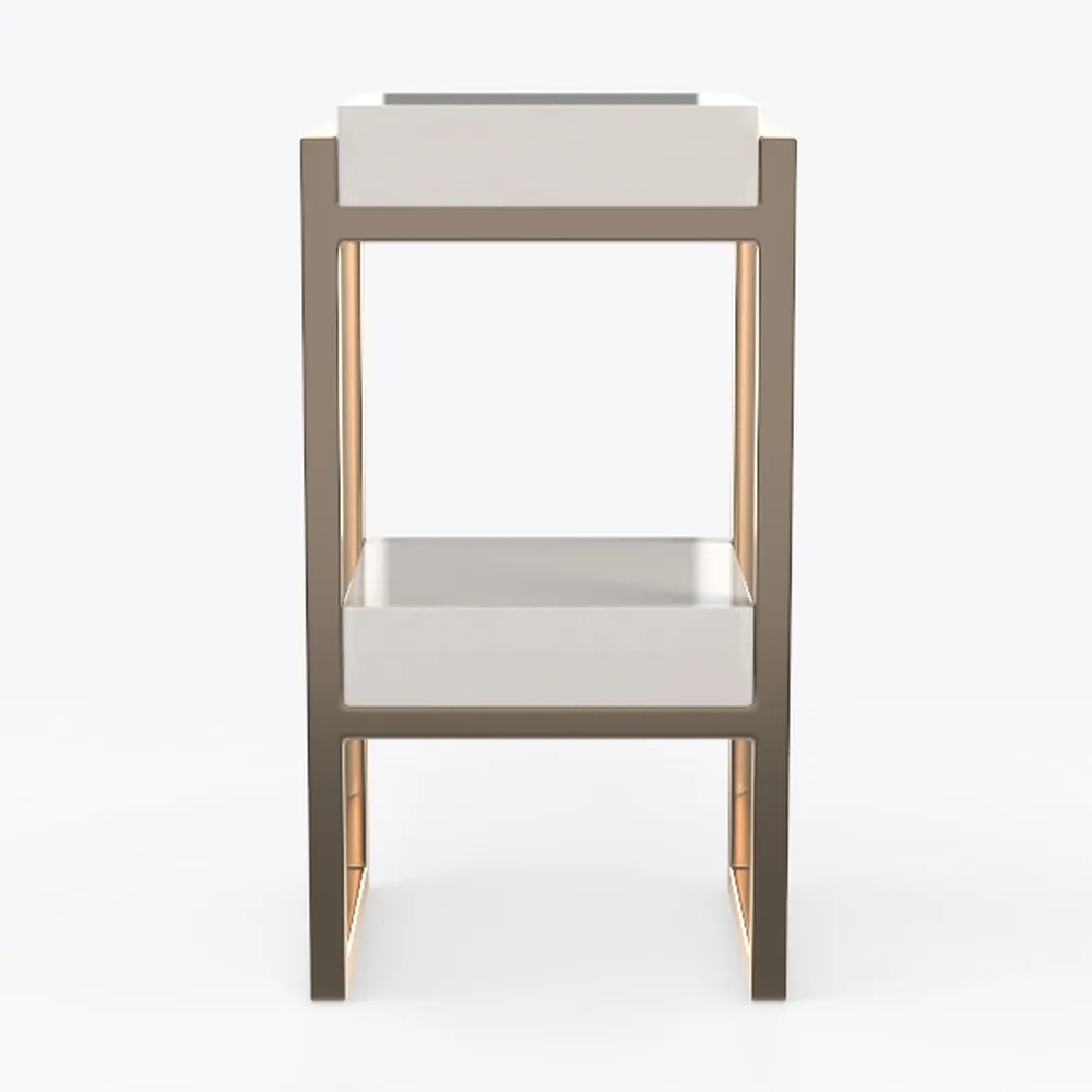 Amazon Basics Wooden Bar Stool with Backrest 24
