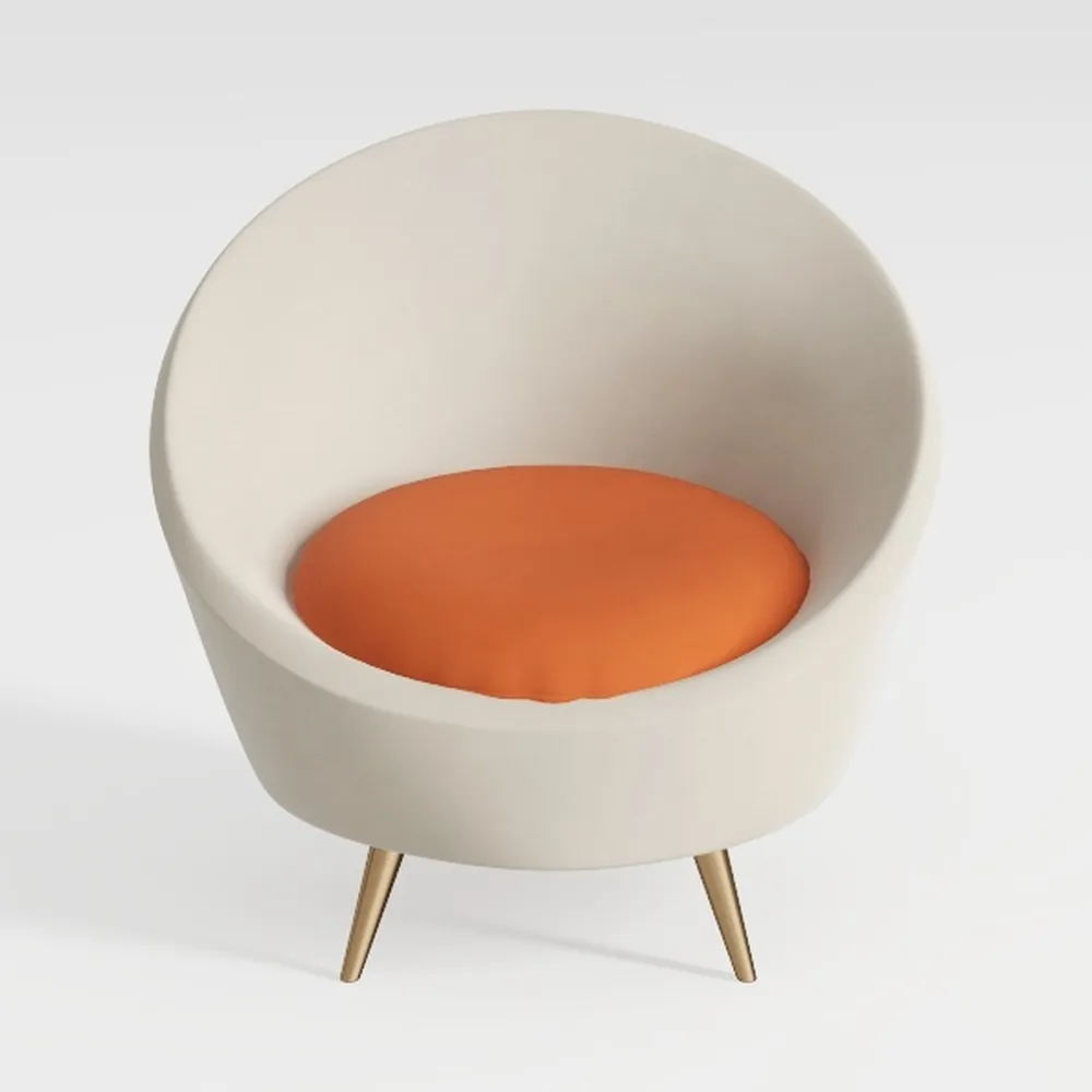 Manhattan Comfort Hopper Adjustable Swivel Accent 