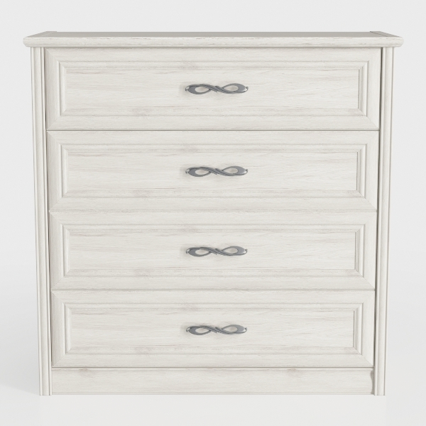 4PCS Farmhouse Dresser Set, Dresser and Nightstand