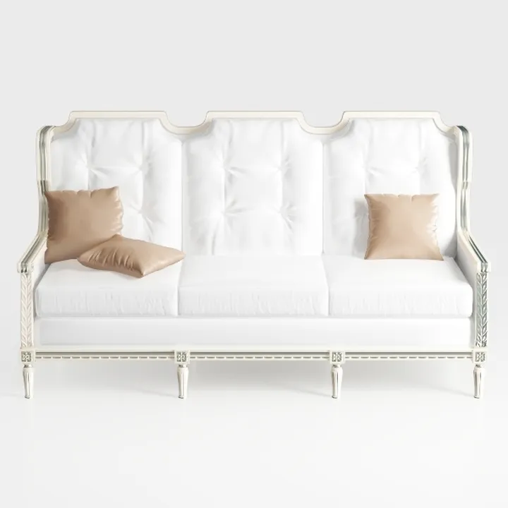 Chesterfield Couch 3 Seater Large Sofa, Velvet