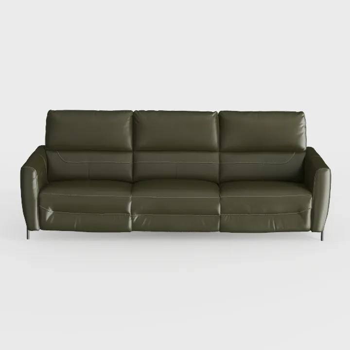 Acme Malaga Leather Sofa in Espresso Chocolate