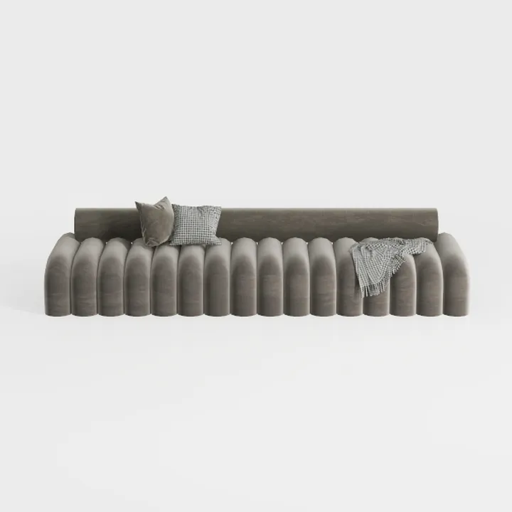 102" L Shaped Modular Sectional Sofa, No Assembly
