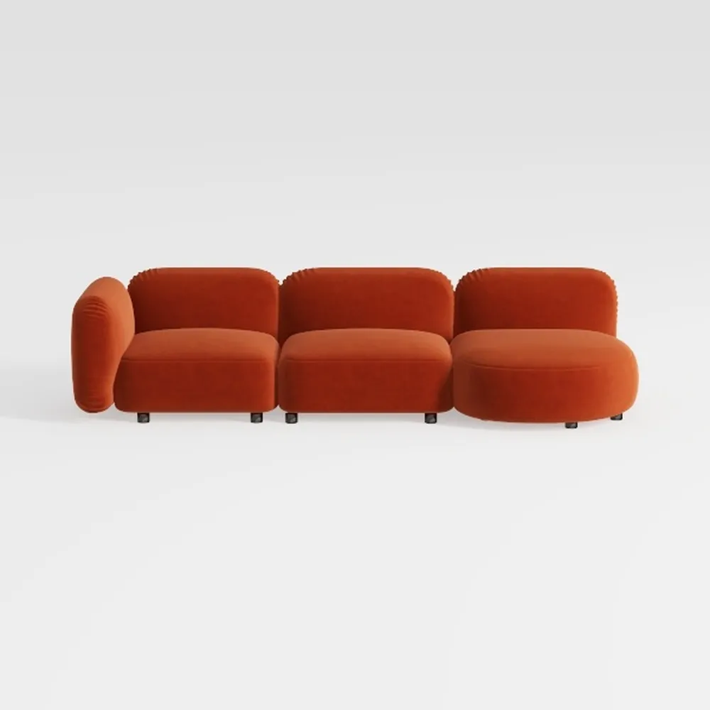 TIMERAGE 3-Seater Sofa,Comfy Sofa Couch with