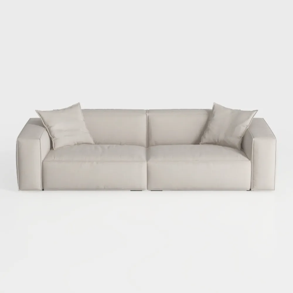 Manhattan Comfort Verandah 112” Chenille Sofa with