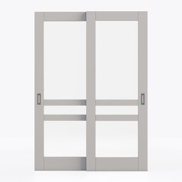 30&quot;x80&quot; French Pivot Door, High-Definition Mirror