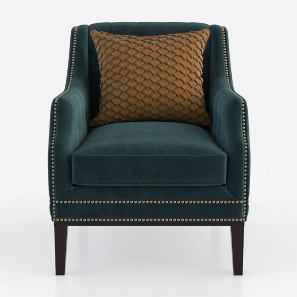 HUIMO Accent Chair with Ottoman,Upholstered Living