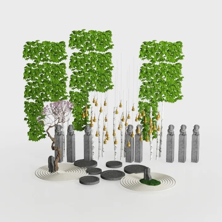 BLEUM CADE Fake Hanging Plants, 2pcs Artificial