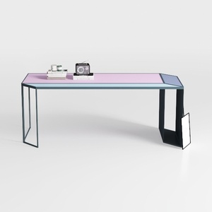 Generico Scrivania da Gioco a U - Postazione di Lavoro per Computer 120x60x75 cm per Ufficio Domestico e Studenti, Elegante Tavolo per Esport per Giocatori, scrivania per PC Resistente e Funzionale p