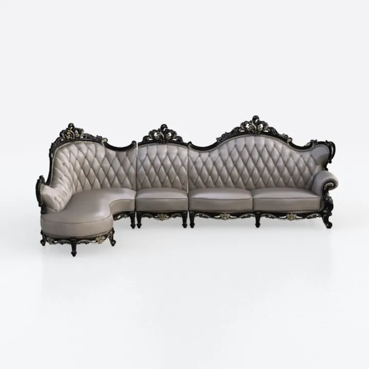 First of a Kind Traditional Loveseat - Victorian C
