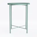 Garden 4 you End Table Outdoor Side Table, Small Left 45 Degree View