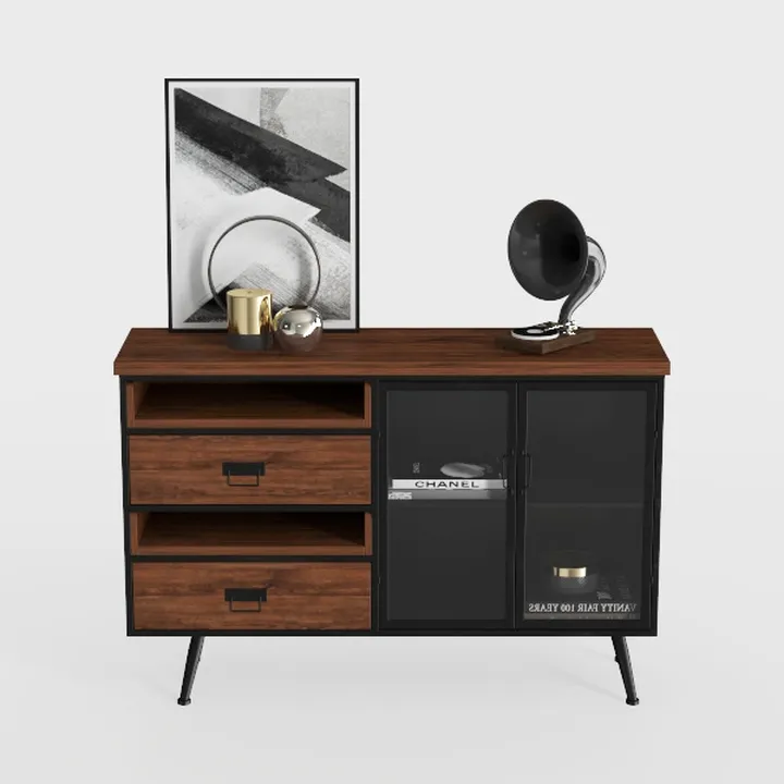 Lamerge Vintage Kitchen Freestanding Storage