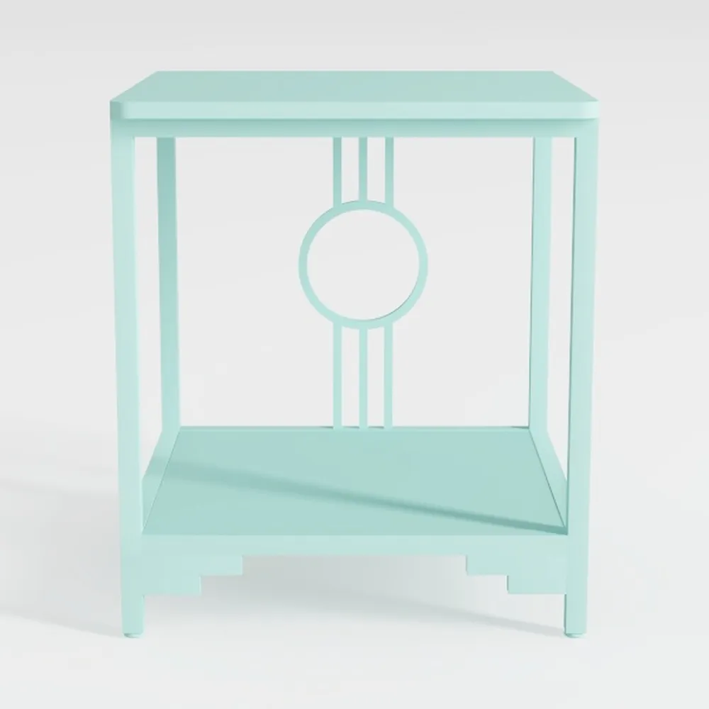 2-Tier Outdoor Side Table, 16" Adirondack Small