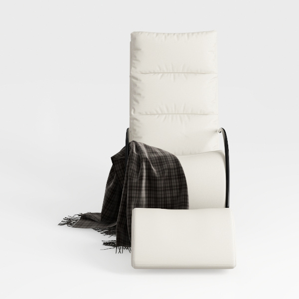 Home Office Desk Chair, Ergonomic Leather Reclinin