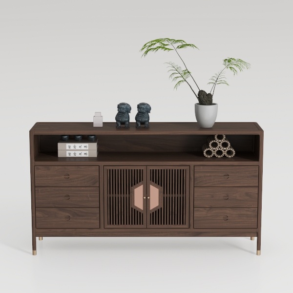 Maupvit 59&quot; Buffet Cabinet with Storage, Farmhouse