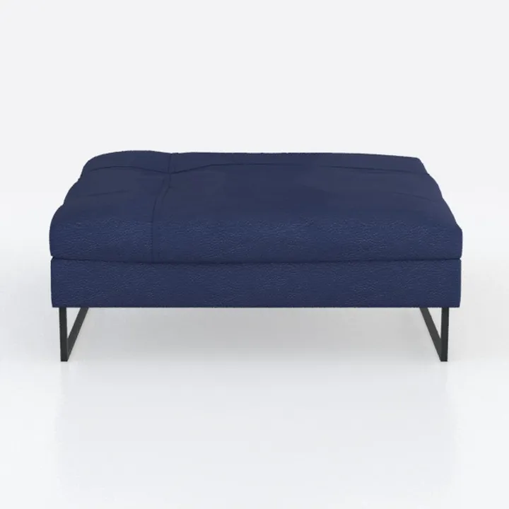 Modular Armless Single Sofa Chair, Upholstered Sec