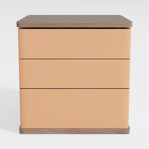 Night Stand Minimalist Solid Wood Bedside Table