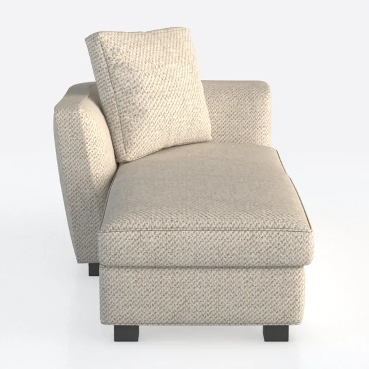 Miscoos Chenille Oversized Chair with Ottoman - 39