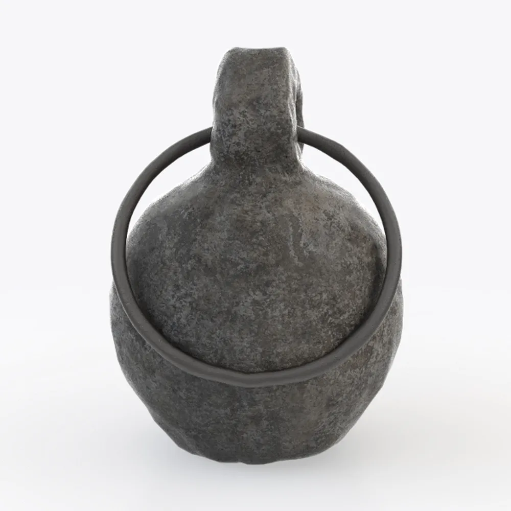 SIDUCAL Ceramic Rustic Farmhouse Vase with