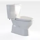 SUPERFLO 19 Inch Macerating Toilet System Right 45 Degree View