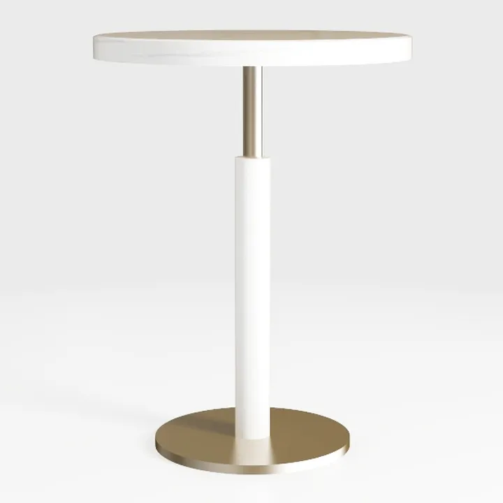Round Modern Dinning Table 30 inches Bistro Tulip