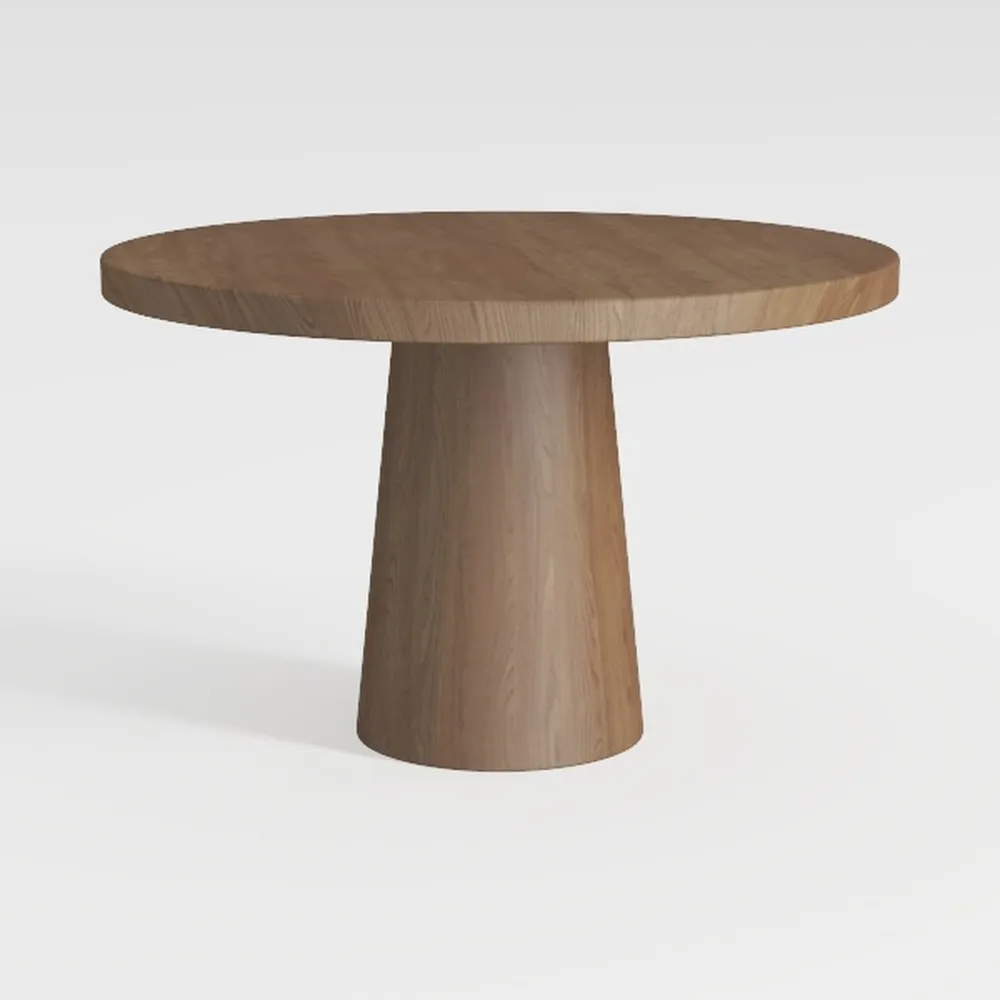 Tribesigns Round Dining Table Wood Kitchen Table