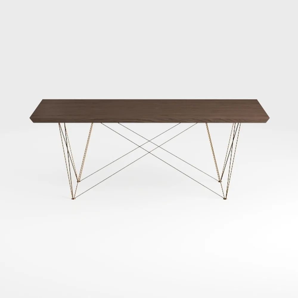 SIMPLIHOME Lowry Large Desk - 72-Inch Wide Solid A