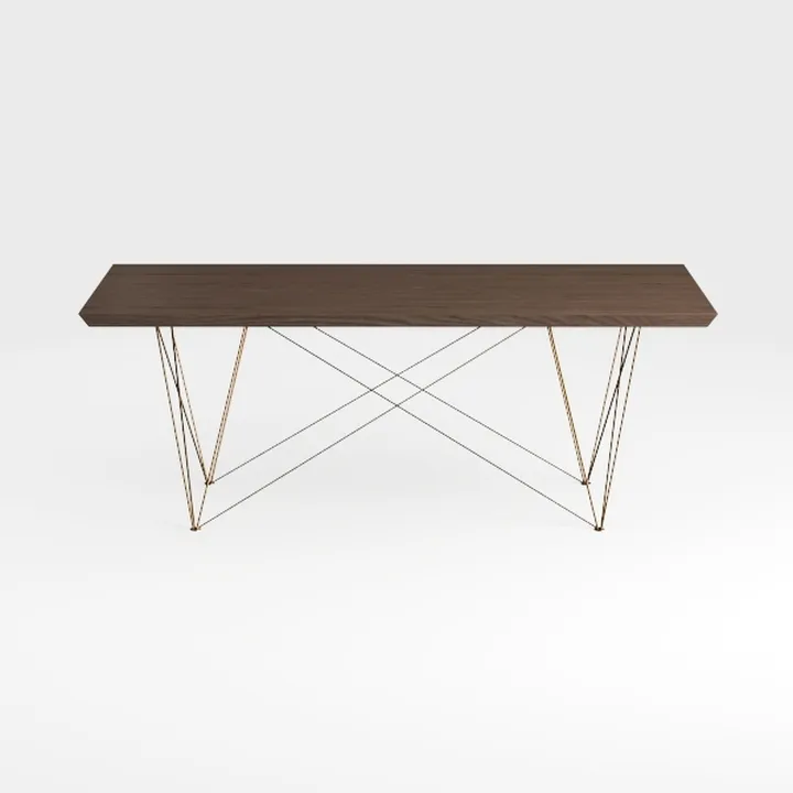 SIMPLIHOME Lowry Large Desk - 72-Inch Wide Solid A