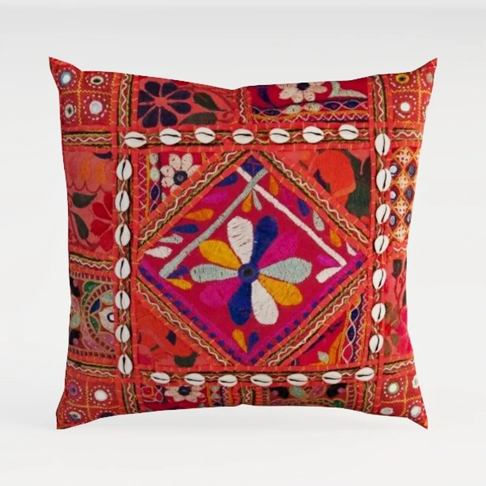 Outdoor Pillows Covers Terracotta Floral Spring