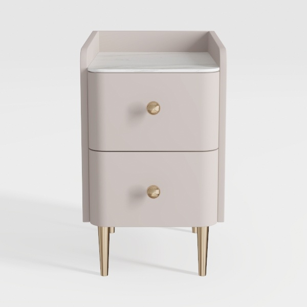 Photo inspiration: Picture Idea: Minimal Bedside Table With Storage Drawer Compact