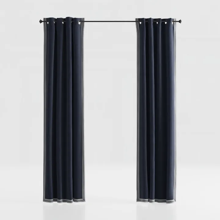 NICETOWN Halloween Pitch Black Solid Thermal 