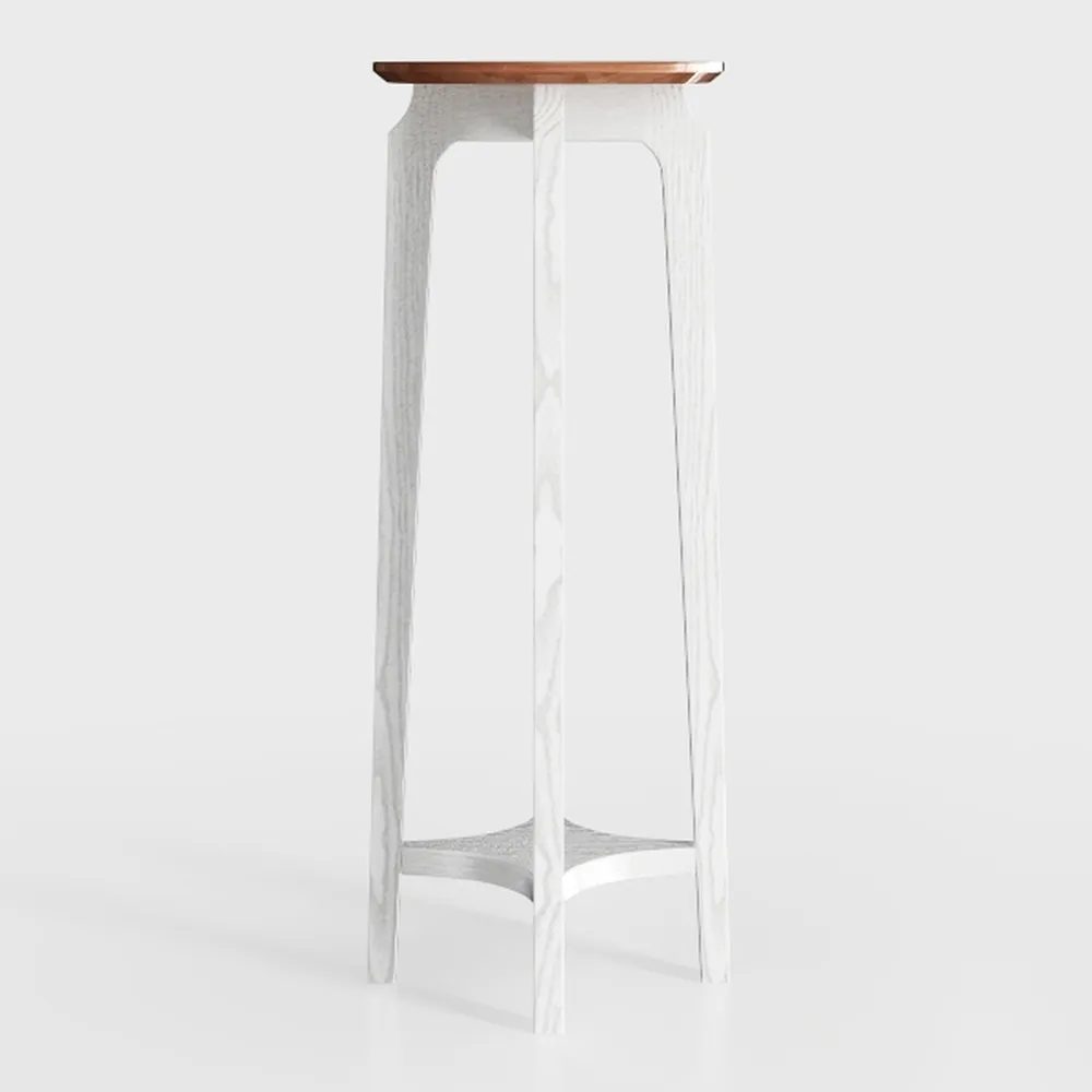 Kate and Laurel Aguilar Glam Drink Table, 8" x 8" 