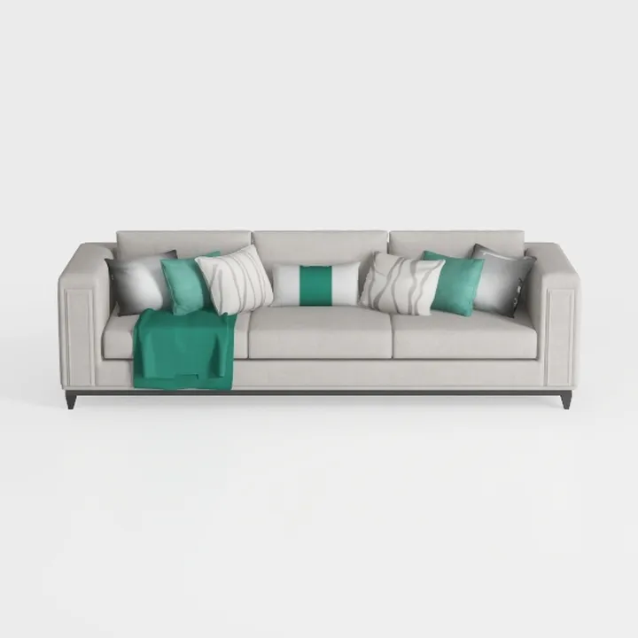 Manhattan Comfort Verandah 112” Chenille Sofa with