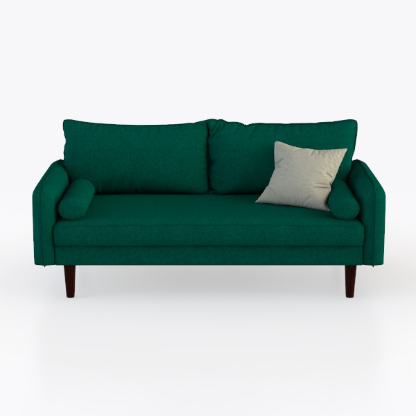 67&quot; Velvet Couch & Modern Loveseat Sofa for Living