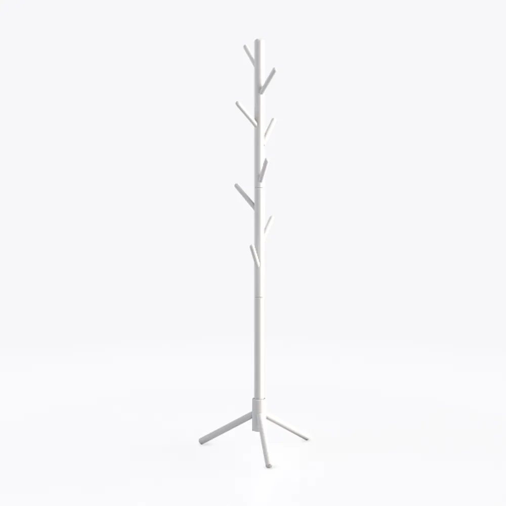 Solid Wood Coat Stand - Tree Stands with 3 Section
