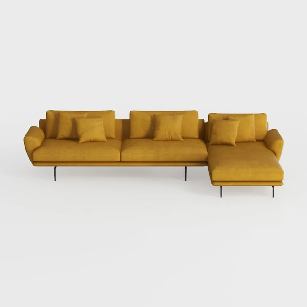 SULOPS Chenille Modern Large Accent Sofa Cloud Cou